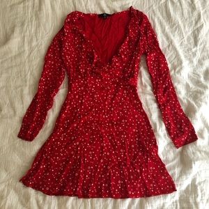 Realisation Par-inspired Red Star Dress